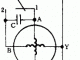 电容分相式单相异步电动机进行正反接的原理图