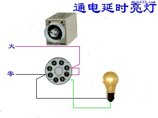 电工入门基本电路接线图2