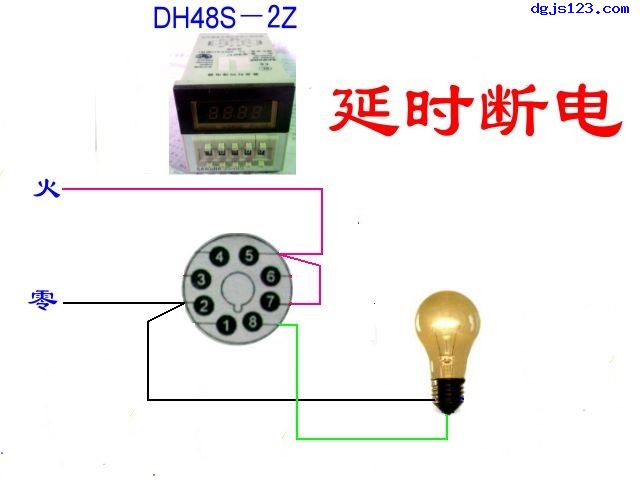 电工入门基本电路接线图5