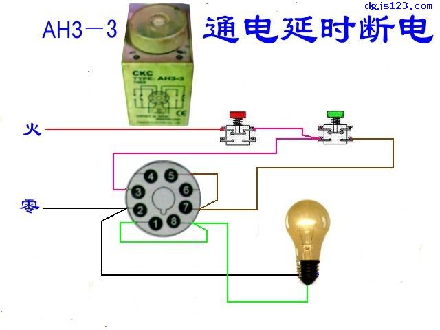 电工入门基本电路接线图9