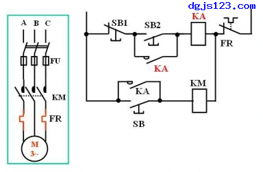 电动机控制添加中间<a href=/dydq/jdq/ target=_blank class=infotextkey>继电器</a>