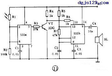 光电告警电路