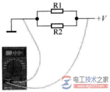 电阻并联电路故障检查