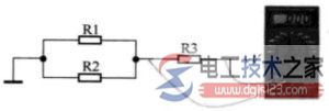 电阻串并联电路故障检查