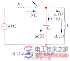 利用断路器切除空载变压器