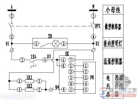 高压配电柜自投原理及接线图