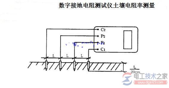 接地电阻测试仪接线图