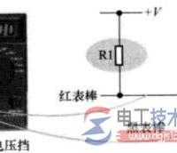 电阻直流电压供给电路故障检测