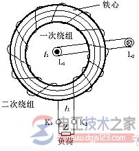 穿心式电流互感器结构原理图