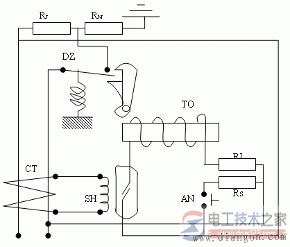 触电保护器与漏电保护器的工作原理4