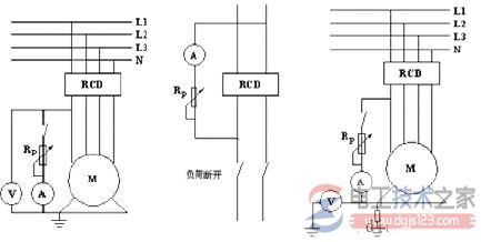 剩余电流动作保护器的测试原理