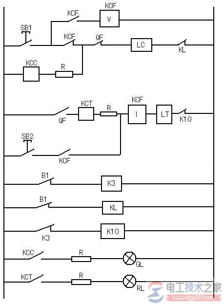 断路器控制回路的原理图4