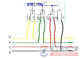 三相异步电动机绕组接线图3