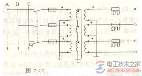 电压互感器接线图及方式3