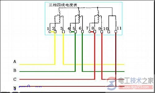 电流互感器接线图2