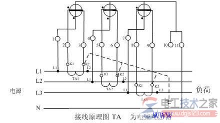 电流互感器接线图3