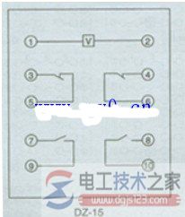 中间继电器接线图3