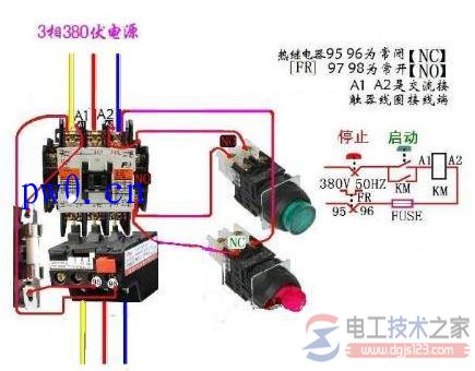 三相同步<a href=/diandongji/ target=_blank class=infotextkey>电动机</a>接线图1