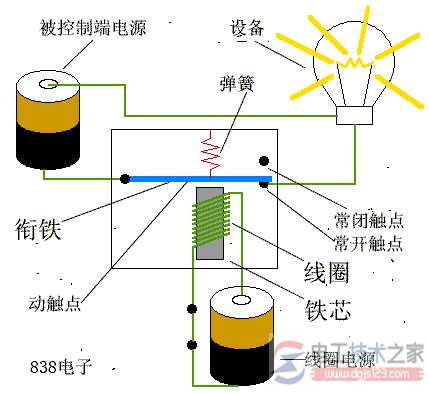 继电器接线图1