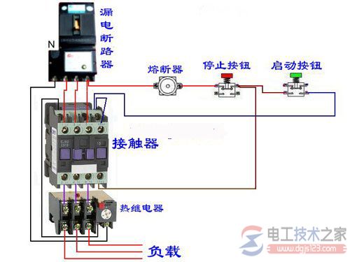 多个急停开关接线图与接线方法4