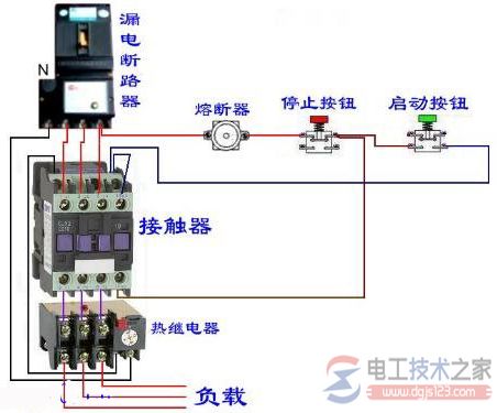 交流接触器如何安装?