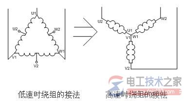 双速电动机控制电路