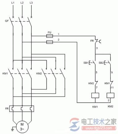 交流接触器互锁