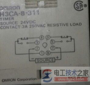 时间继电器的接线方法2
