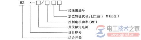 组合开关的选型1