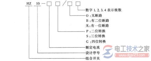 组合开关的选型5