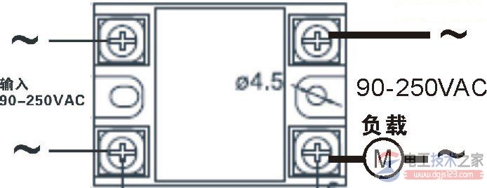 ssr固态继电器接线图