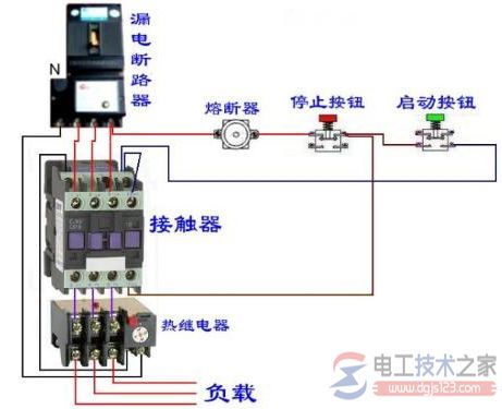 热<a href=/zt/jidianqijiexiantu/ target=_blank class=infotextkey>继电器的接线图</a>