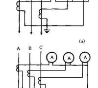 电流互感器接安培表
