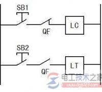 断路器控制回路的原理图