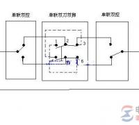 三联开关接线图实物与单双联三联开关接线图