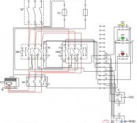 电动机自动往返运行控制接线图怎么设计？
