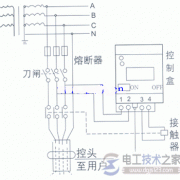 空调漏电保护器的接线图