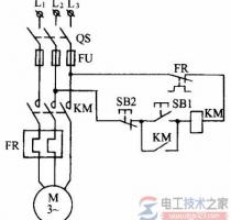 接触器如何控制电动机单向连续运转控制？控制