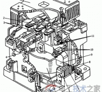 交流接触器的结构与相关部件