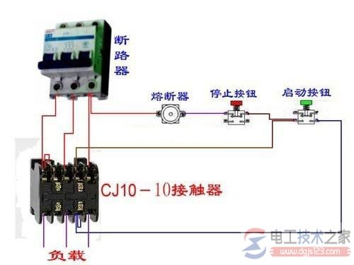 急停按钮开关的接线2