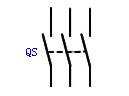 三极开关符号与组合开关的接线图