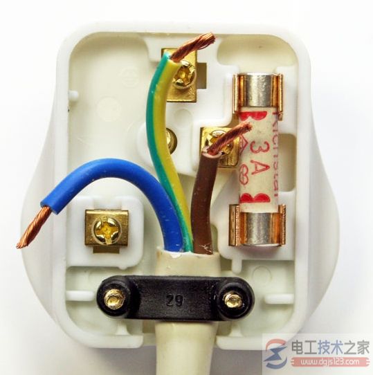 Fuse电源插头的安装接线图7