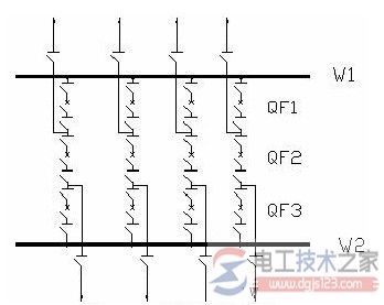 单母线与双母线接线图6