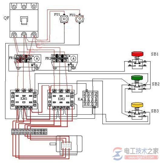 双速电机接线图2