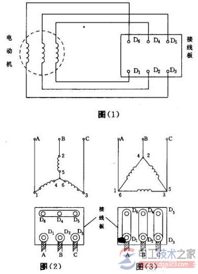 三相异步电机接线图