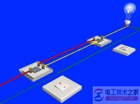 双联开关接线图2