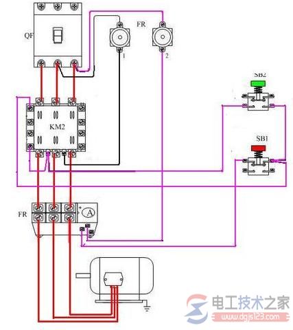 自锁电路接线图3