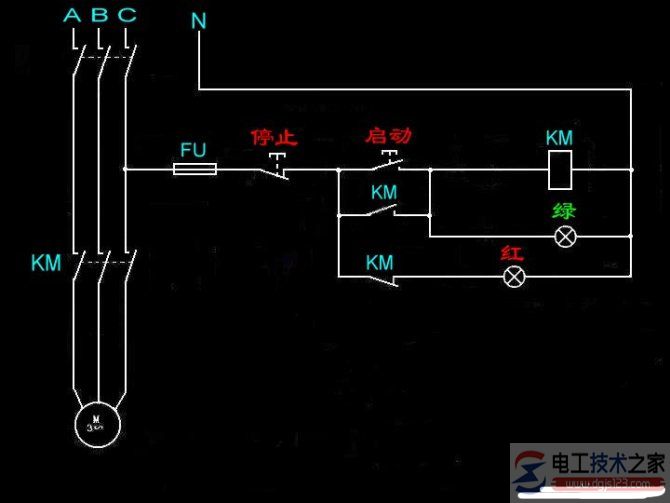 电动机接线图1