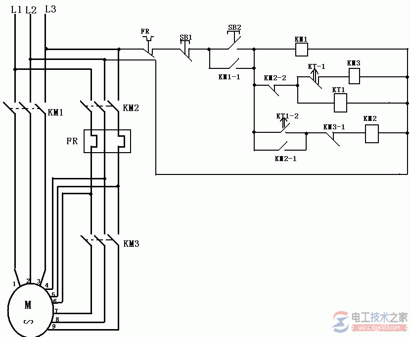 电动机接线图10