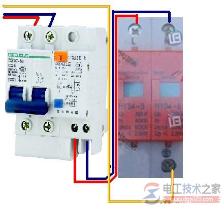 家用浪涌保护器接线图8